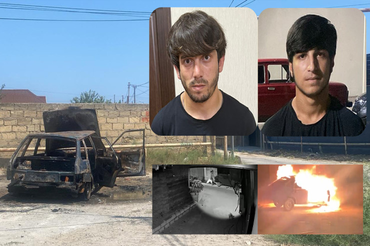 Bakıda  "Jiquli"ni yandıranlar   saxlanıldı -VİDEO 