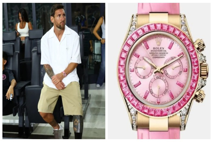 Messinin saat kolleksiyasının  bir hissəsi 