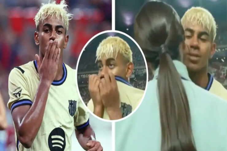  Qadın hakim   Yamalı oyundan əvvəl öpdü:  reaksiyası