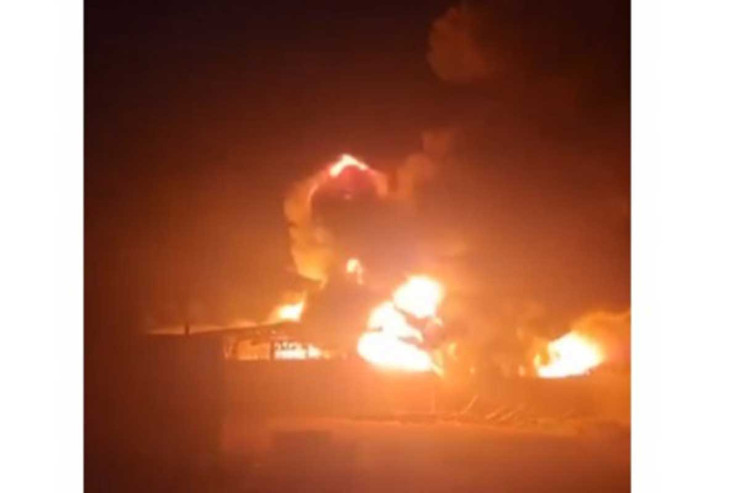 İranda kimya zavodunda yanğın-VİDEO 