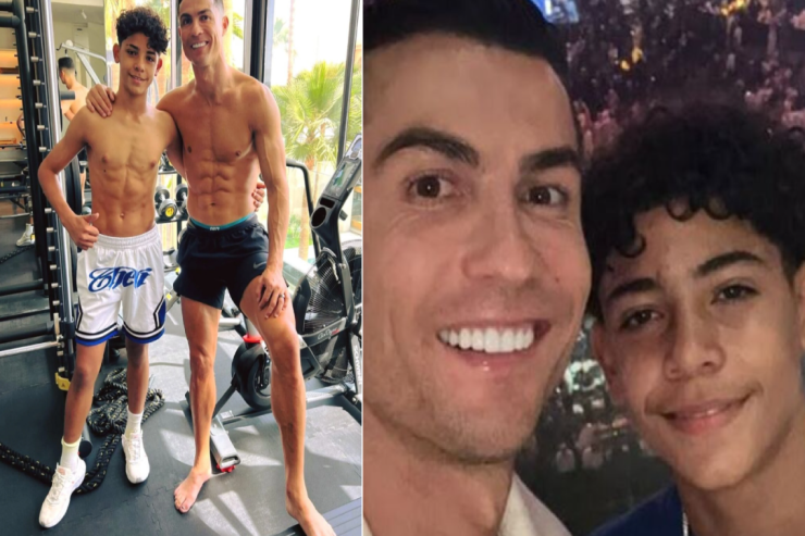 Ronaldo oğlunu necə böyüdür:  Məşq, qadağalar və xəyallar