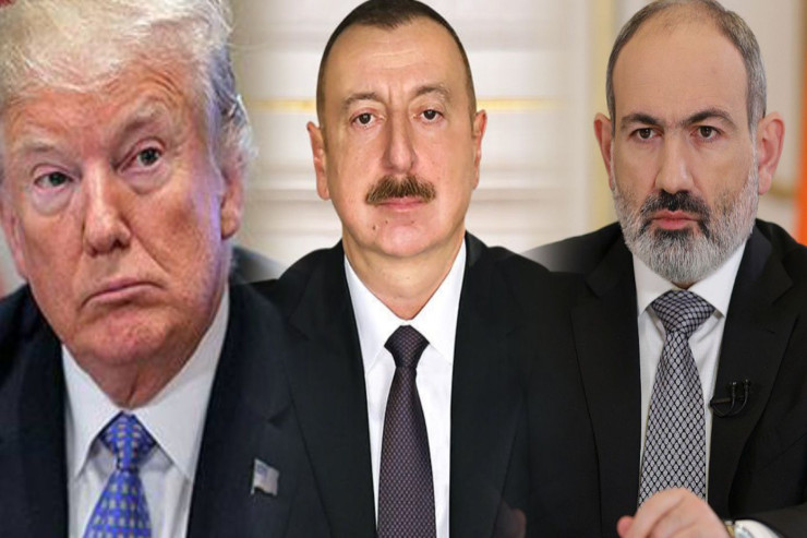 Tramp   Azərbaycan və Ermənistan liderlərini qəbul edəcək 