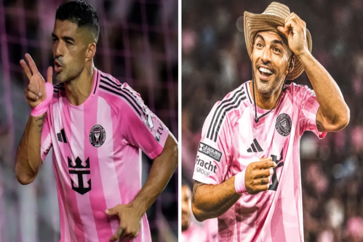 Suares  əylənir:   penalti vurdu və kovboy papağında  qeyd etdi