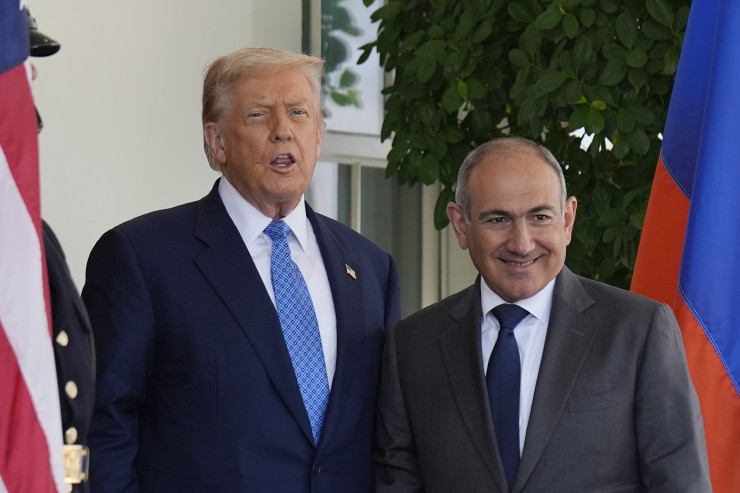 Paşinyan Ağ Evə gəldi: Trampla görüşür 