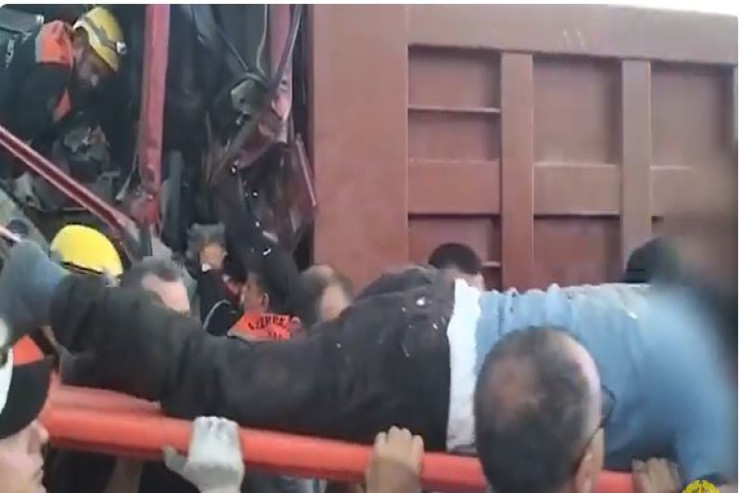 Balaxanıda ağır yol qəzası oldu -VİDEO 