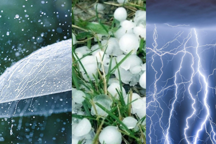 Azərbaycanda leysan yağacaq, dolu düşəcək - SABAHIN HAVASI 