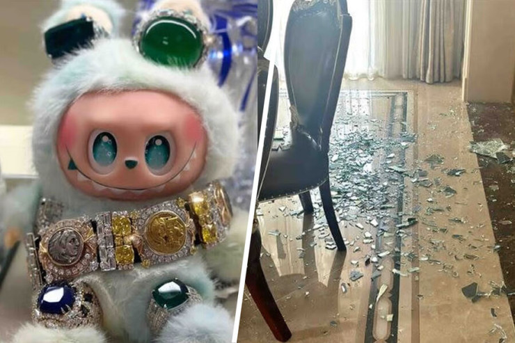 Labubu oyuncağı  uşağı dəli etdi: evi dağıtdı