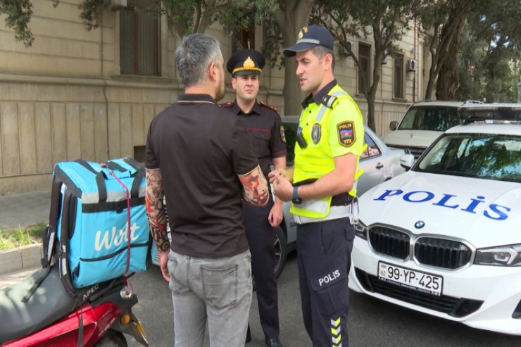 DİN-dən ikitəkərli nəqliyyat sürücülərinə müraciət etdi - VİDEO 