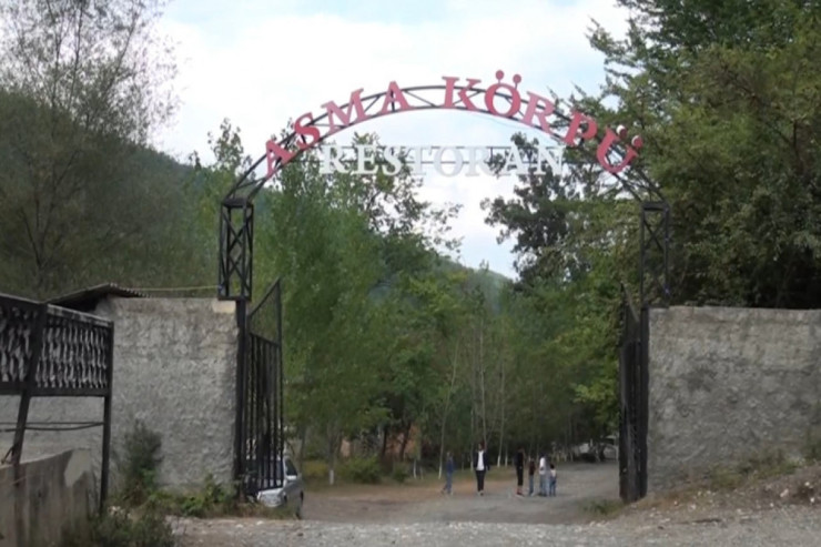 Qubada istirahət mərkəzi  təhlükə səbəbilə BAĞLANDI - VİDEO 