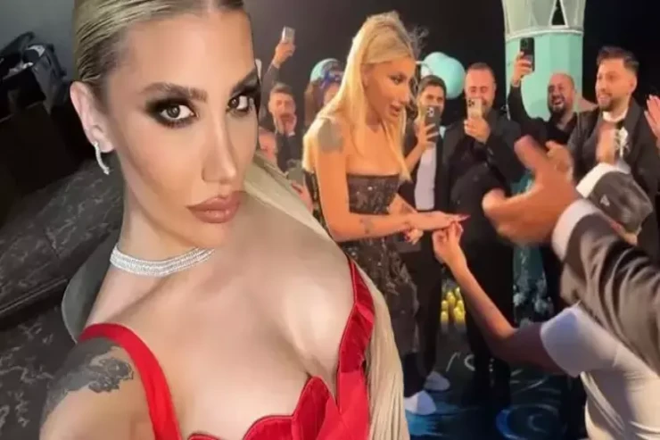 İrem Dericiyə bu formada gündəmə gəldi - VİDEO 