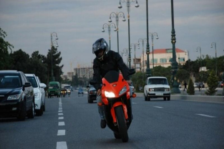 "Avtoş"luq edən  daha bir motosiklet sürücüsü həbs edildi 