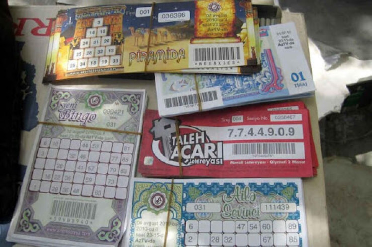 Marketdən külli miqdarda lotereya bileti  oğurlandı