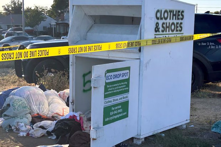 44 yaşlı qadın xeyriyyə konteynerində  sıxılıb öldü - ŞOK HADİSƏ 