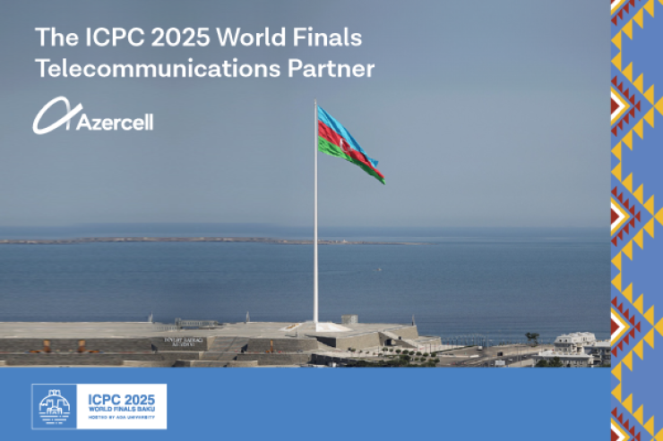 Azercell Beynəlxalq Universitetlərarası Proqramlaşdırma Müsabiqəsinin telekommunikasiya tərəfdaşıdır