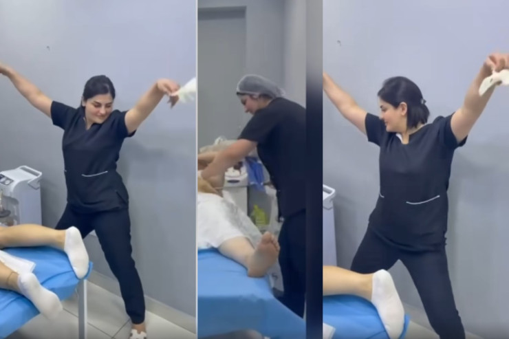 Daha bir əməliyyat rəzaləti : Xəstənin çılpaq görüntüləri  yayıldı -VİDEO 