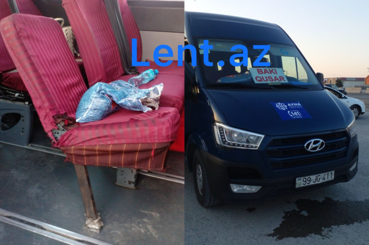 Bölgələrə gedən avtobus acınacaqlı vəziyyətdə - Sərinişinlərdən ETİRAZ 