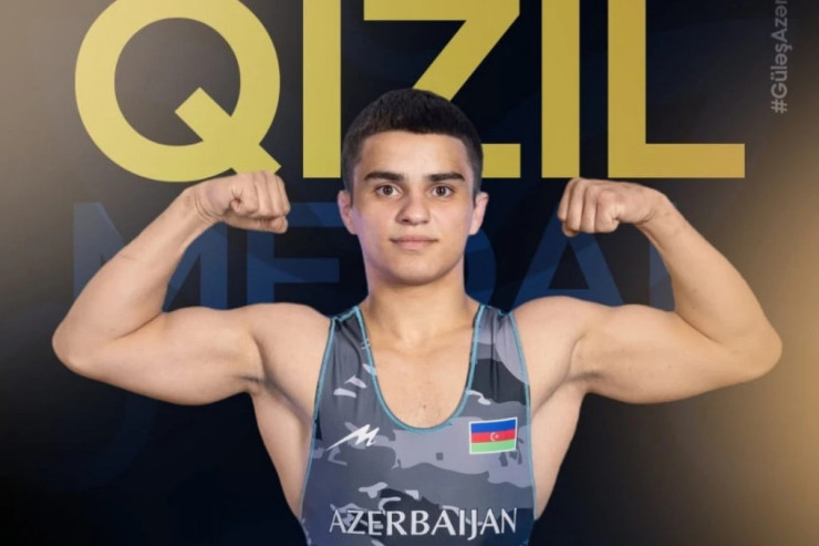 Azərbaycan güləşçisi erməni rəqibinə qalib gələrək, dünya çempionu oldu 