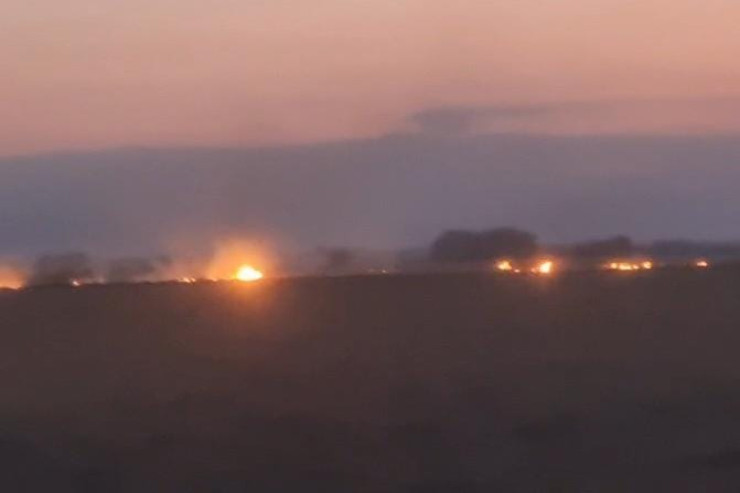 Füzulidə yanğın törədən  saxlanıldı