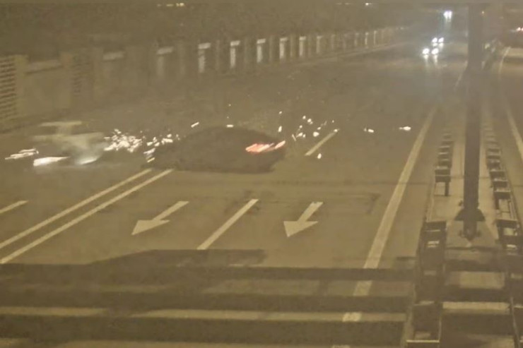 Bakıda yuxulu sürücülərin  dəhşətli qəzaları - HADİSƏ ANI 