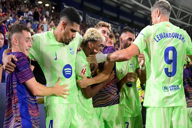 "Barselona"  səfərdə qələbə  qazandı