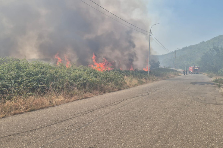 Qırmızı Bazarda yanğın törədən saxlanıldı