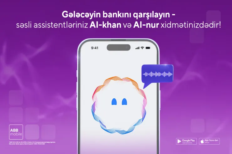 ABB-də gələcəyin bankçılığını qarşılayın – səsli süni intellekt köməkçisi ilə bank əməliyyatları