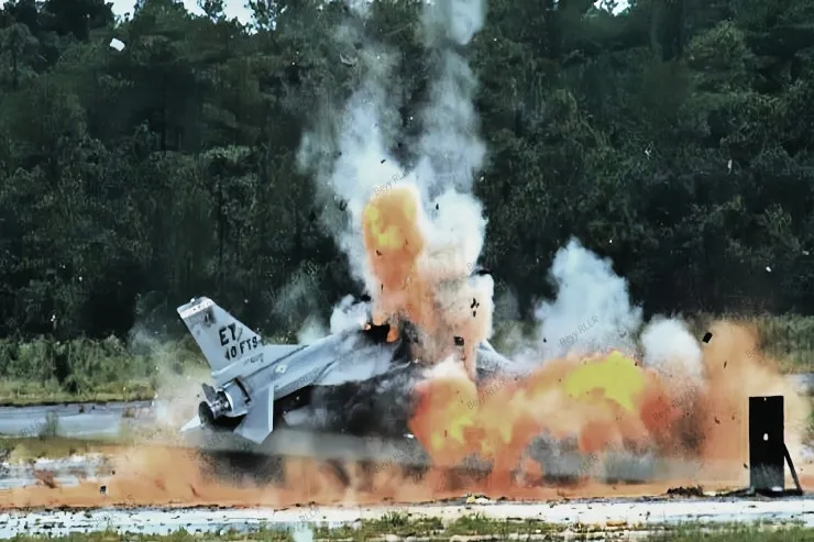 ABŞ-da F-16 qırıcı  təyyarəsi qəzaya uğradı