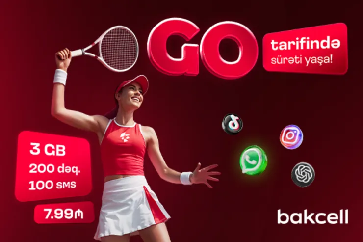 "Bakcell" bonuslarla zəngin yeni “GO” tariflərini təqdim edir