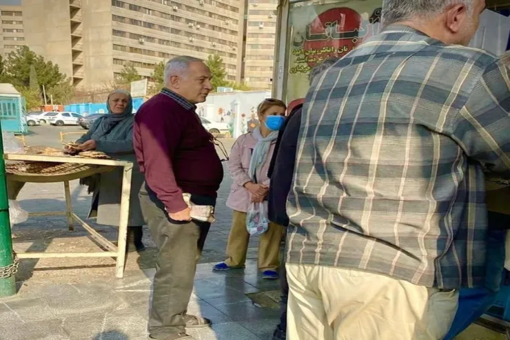 Netanyahu Tehranda çörək  növbəsində - Bir FOTO nun TARİXİ 