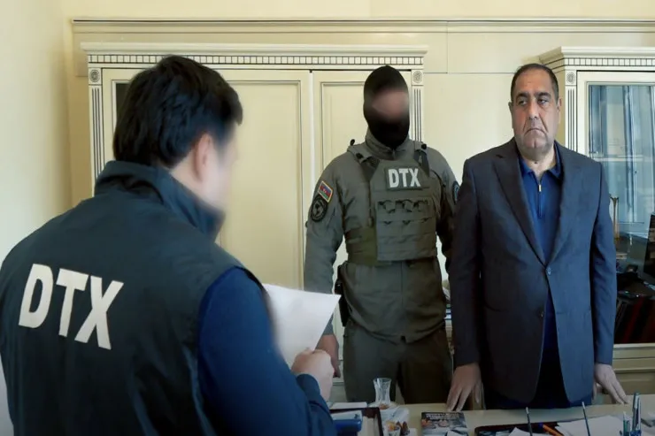 Balakənın icra başçısı belə tutulubmuş - DTX əməliyyat görüntülərini yaydı 