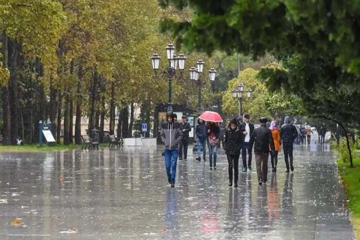 Sabah Bakıya yağış yağacaq  - PROQNOZ