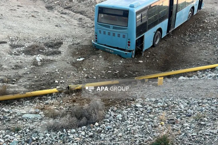 Ordubadda avtobus qaz xəttinə çırpıldı, 157 ev qazsız qaldı 