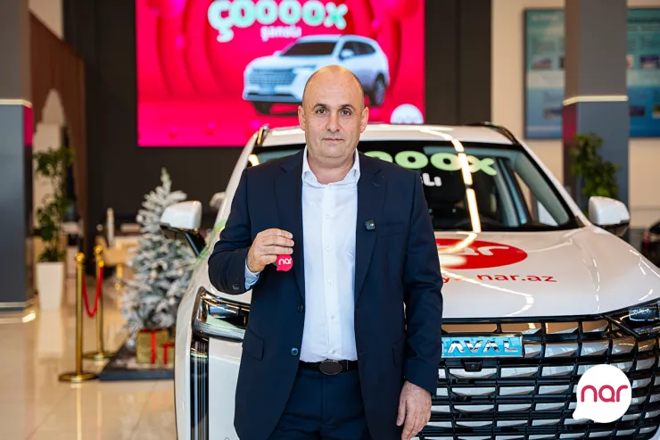 “Nar”ın “Çoox Şanslı” lotereyasında 9-cu avtomobil uduldu