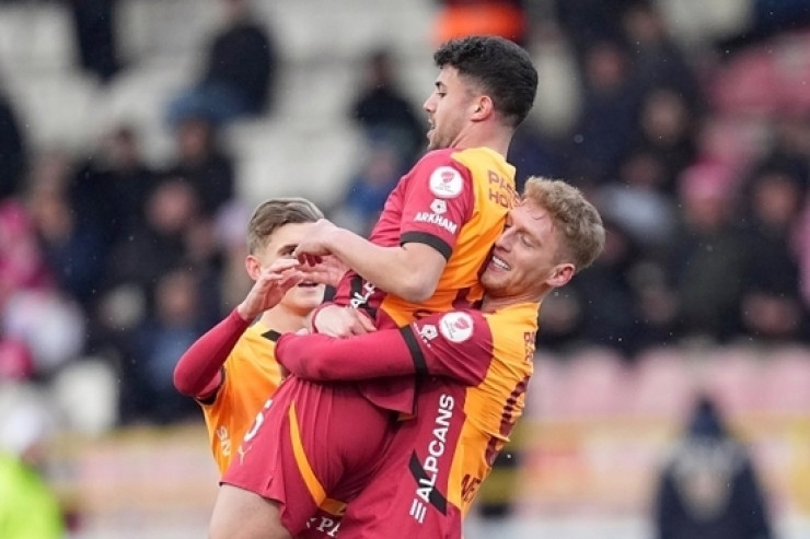 Türkiyə kuboku: "Boluspor" - “Qalatasaray” oyununda  5 qol vuruldu  