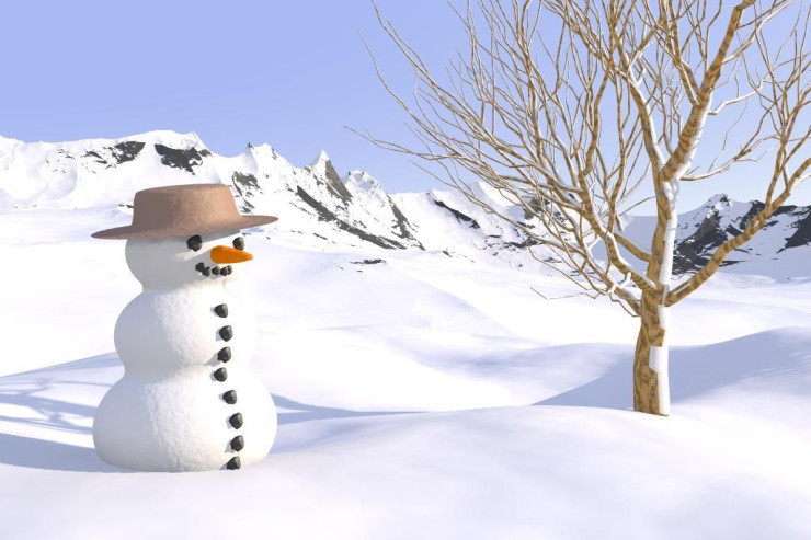 75 santimetr qar  yağıb - FAKTİKİ HAVA 