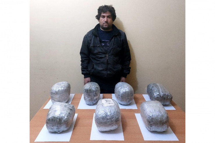 Azərbaycana narkotik gətirən iranlı saxlanıldı 