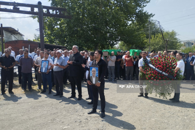 Rusiyada qətlə yetirilən azərbaycanlı qardaşlar Ağcabədidə dəfn edildi -FOTOLENT  -VİDEO 