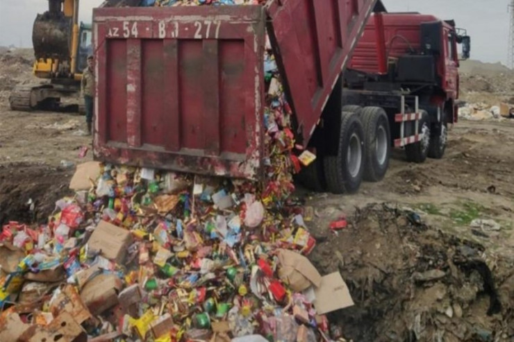 Naxçıvanda məişət tullantıları poliqonunda zibillər belə utilizasiya olunur -VİDEO 
