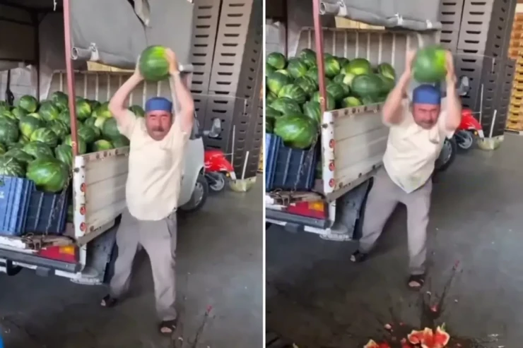 Qarpızı satılmayan  fermerdən ETİRAZ:  "Hamısını  məhv edəcəm"  