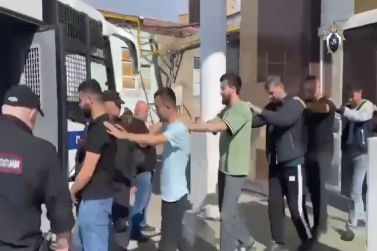 Moskvada 500-dən çox  miqrant saxlanıldı - VİDEO 