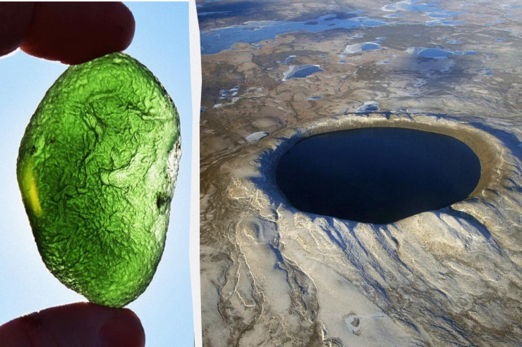 Kiloqramı 110 min avro  olan daş: göydən düşüb