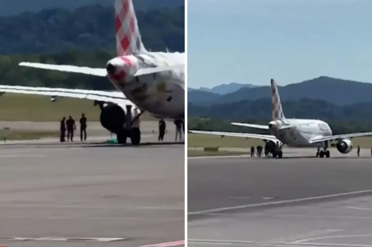 Hava limanında DƏHŞƏT:  mühərrik kişini doğradı 