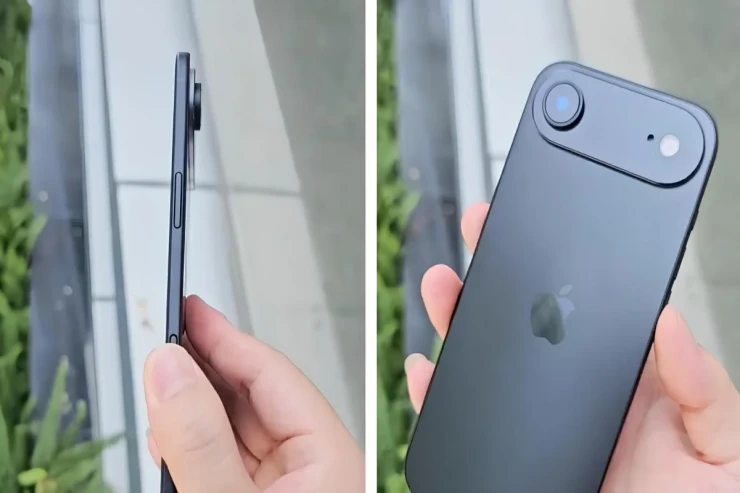 Rekord qıran  nazik iPhone 17 Air:   real həyatda necə görünür -  VİDEO 