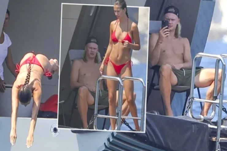 Haaland tətilini sevgilisi ilə İbizada  keçirir: yaxtada gəzirlər 