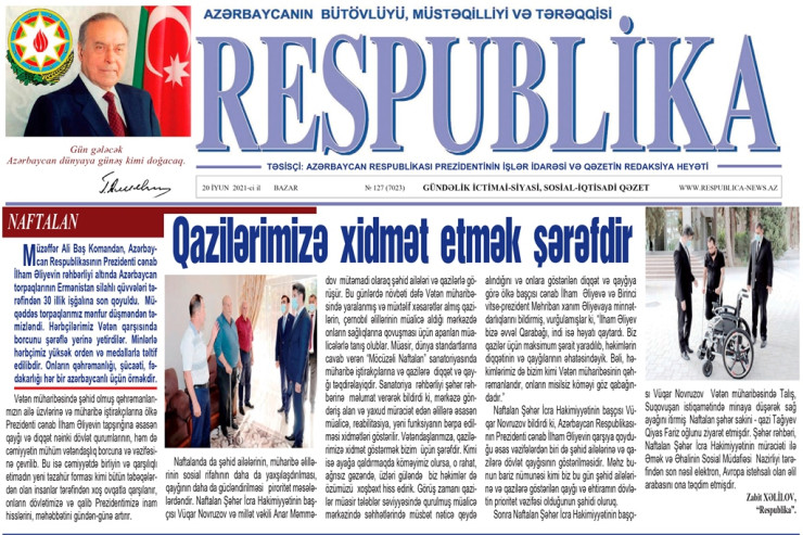 “Respublika” və “Xalq qəzeti” BİRLƏŞDİ 