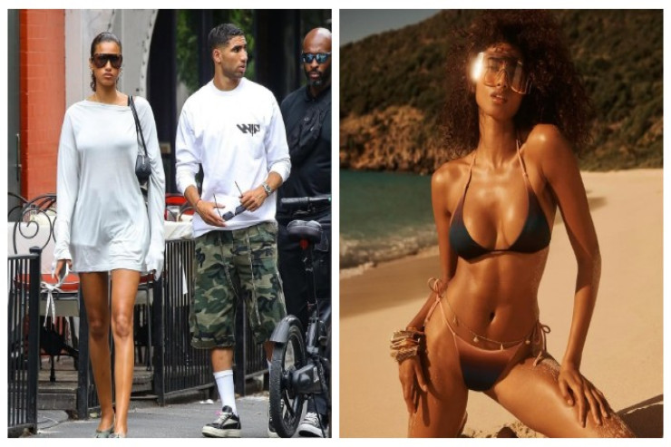 Əşrəf Hakimi top modellə  sevişir: yeni gözəl cütlük -FOTOLENT 