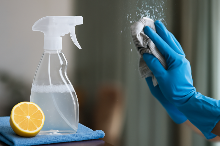 Güzgüləri iz qalmadan parıldadan  ev üsulu  - RESEPT 