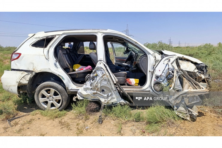 Bakı-Qazax yolunda qadın sürücü "cip"i aşırdı: anası və qızı öldü  - YENİLƏNİB 