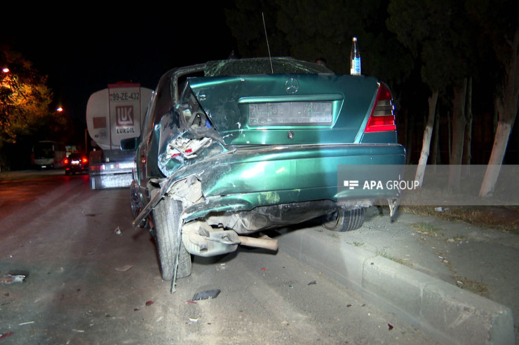 Bakıda QƏZA:  Xəsarət alan var