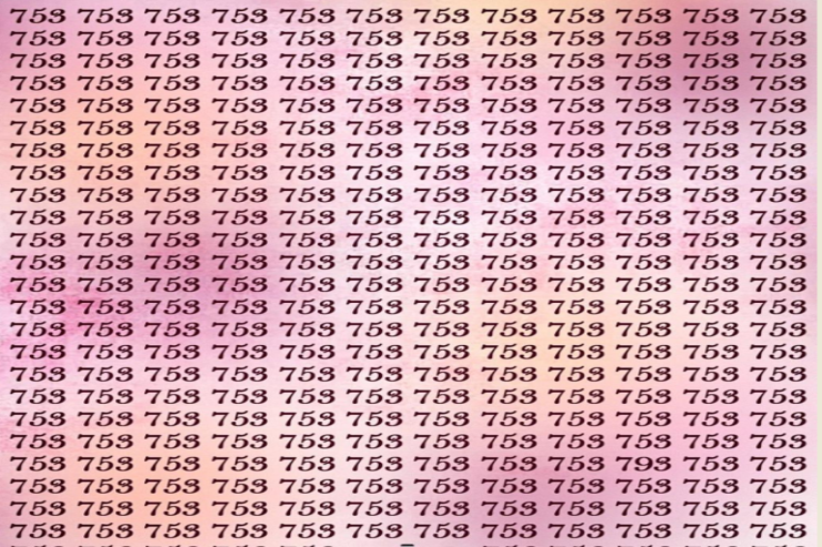 9 saniyəyə 793 rəqəmini  tapmağa çalışın: çox çətin tapmaca 